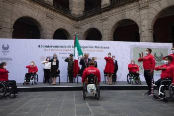 AMLO dar&aacute; medalla a atletas que fueron cuarto lugar en Tokio 2020