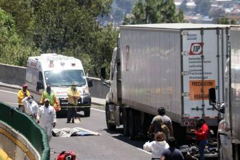 Identifican a motociclistas que murieron en accidente en la México-Cuernavaca