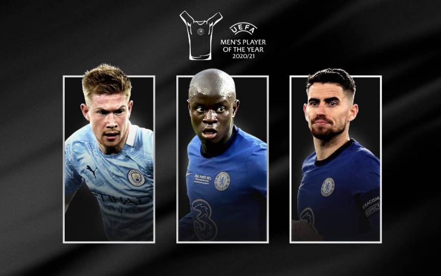 N'Golo Kanté, Jorginho y Kevin De Bruyne nominados al Jugador europeo del año