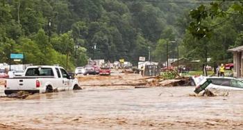 El saldo tras las inundaciones en Carolina del Norte es de 2 muertos y 20 desaparecidos