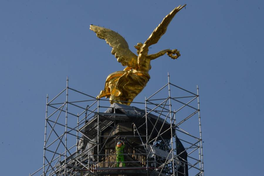 Alistan entrega del Ángel de la Independencia para antes del 15 de septiembre