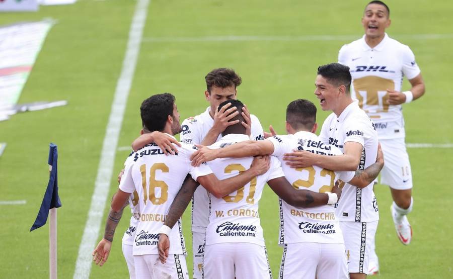 Pumas vence 2-0 al Puebla en el Apertura-2021