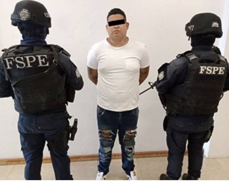 Detiene FSPE en Silao, a un hombre con más de 130 dosis de cristal y mariguana