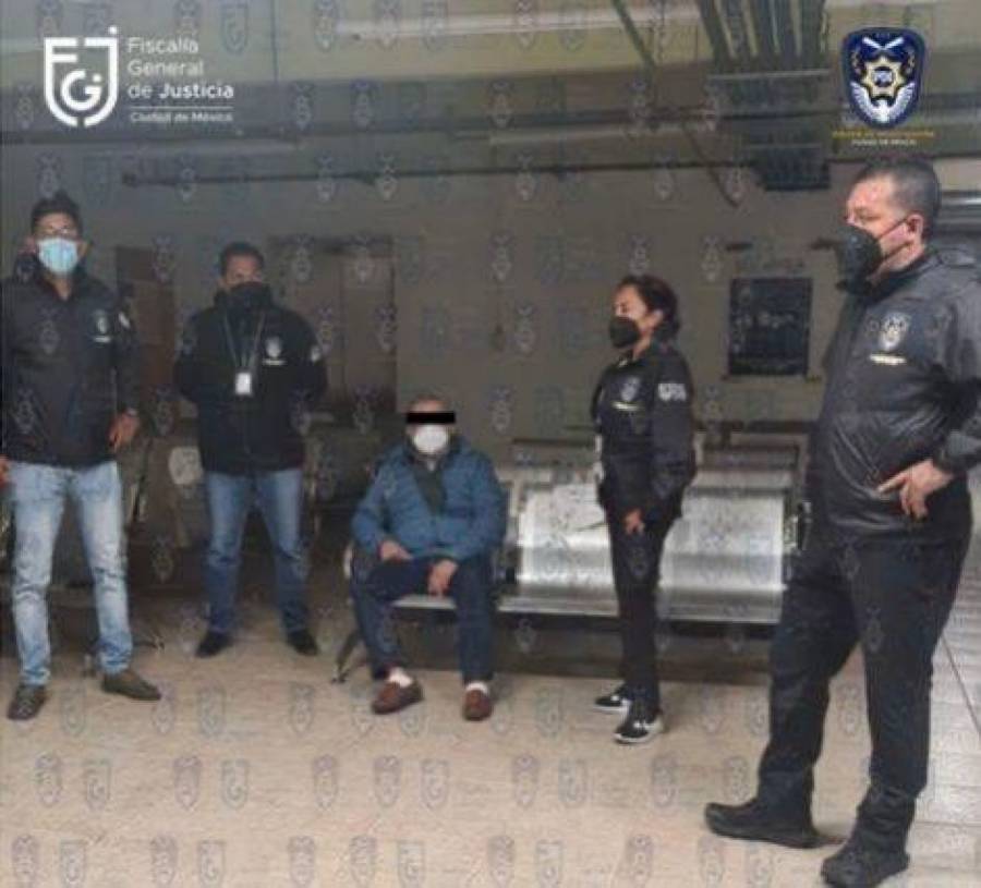 FGJ-CDMX cumplimenta segunda orden de aprehensión contra Saúl Huerta