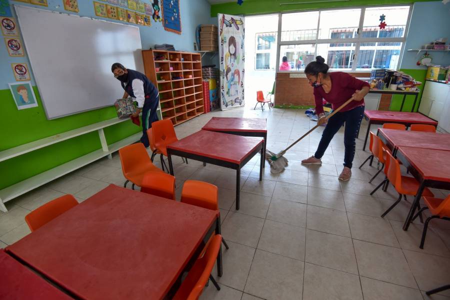 GobCDMX alista escuelas para el regreso a clases presenciales