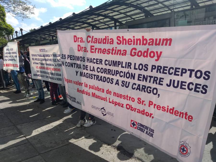 Cooperativistas de Cruz Azul piden al CJF revisar intervenciones de jueces a favor de la “dirigencia ilegal”