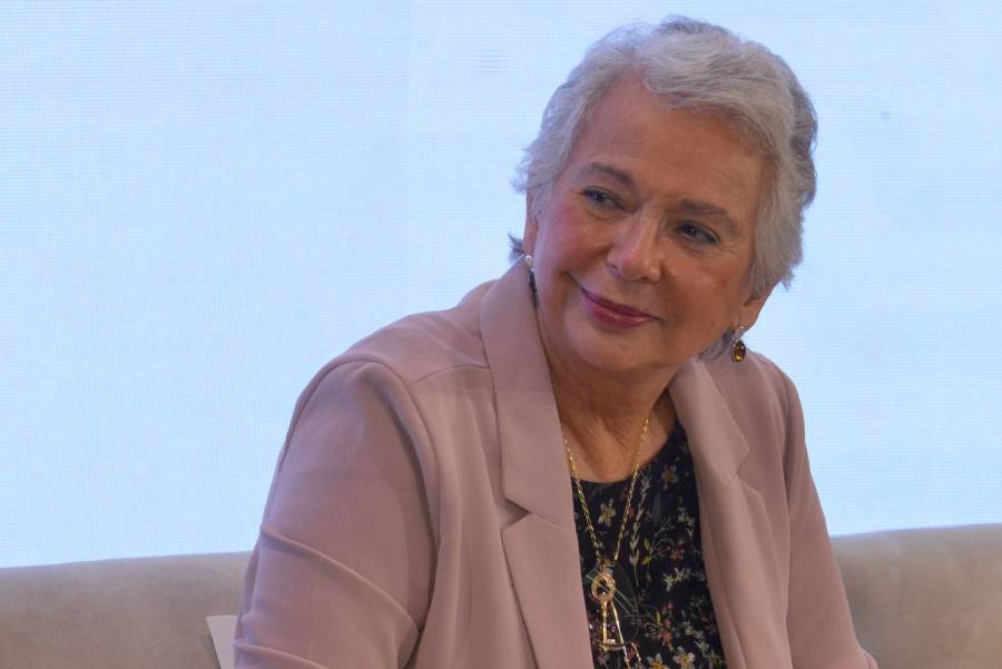 Olga Sánchez Cordero regresa a su escaño para presidir el Senado