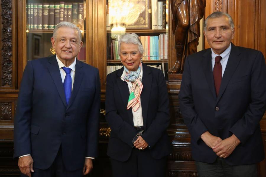 Adán Augusto López llega a Segob; Sánchez Cordero regresa al Senado