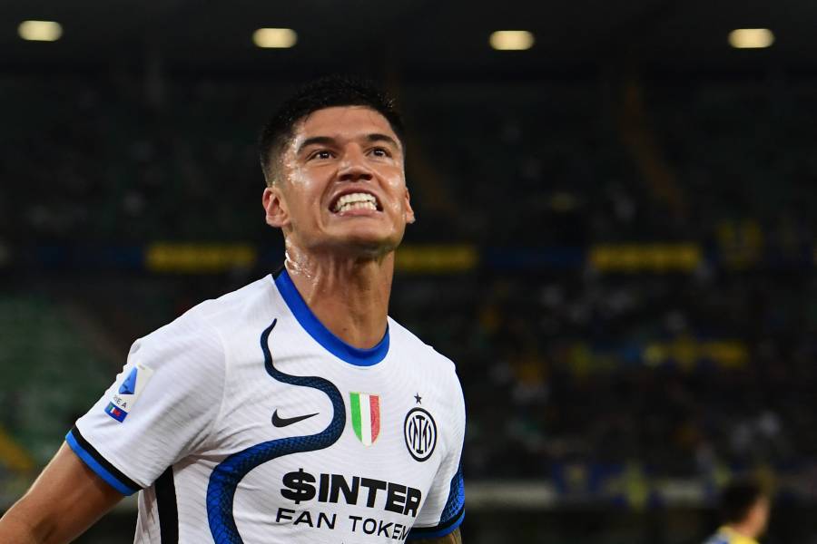 Joaquín Correa salva al Inter de Milán frente al Hellas Verona