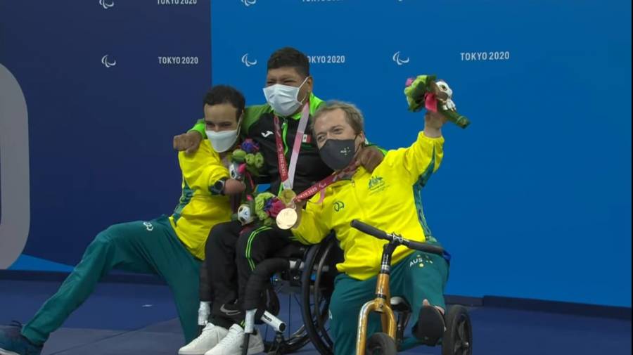 Jesús Hernández, campeón paralímpico de natación en Tokio 2020