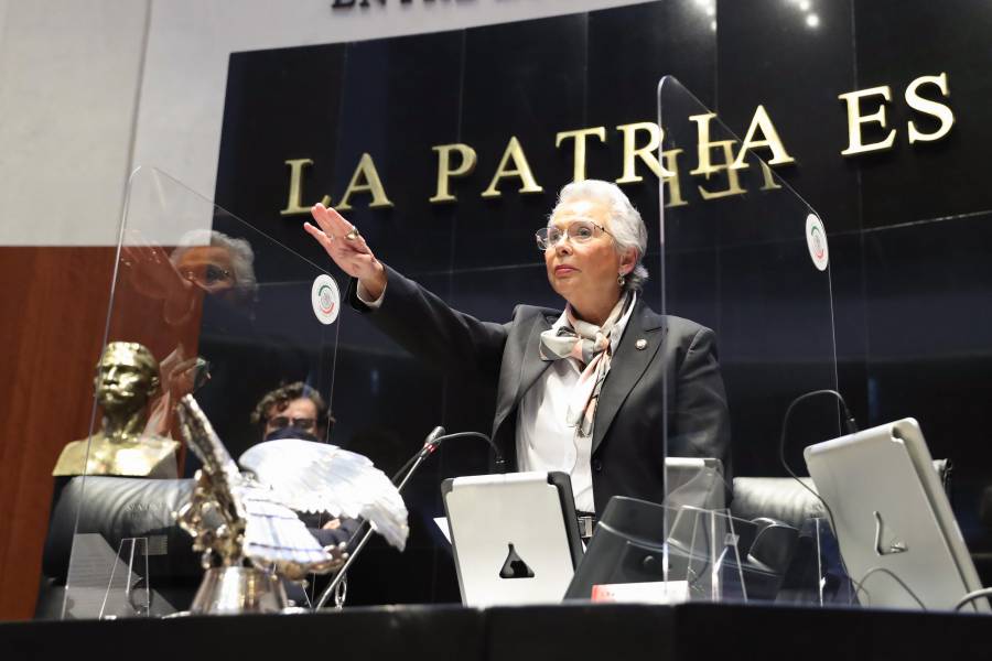 Asume Sánchez Cordero presidencia del Senado; PAN exige alternancia