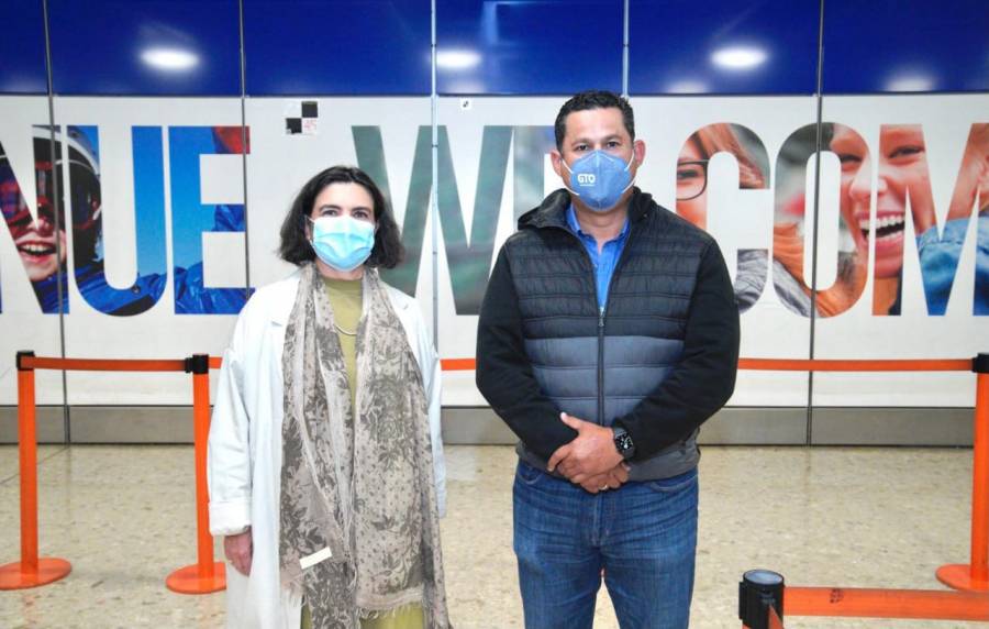 Diego Sinhue, gobernador de Guanajuato, arranca gira por Europa