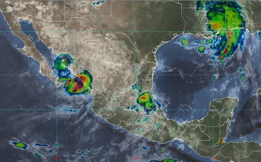 Nora se degrada a baja presión remanente; persistirán lluvias torrenciales en Sinaloa