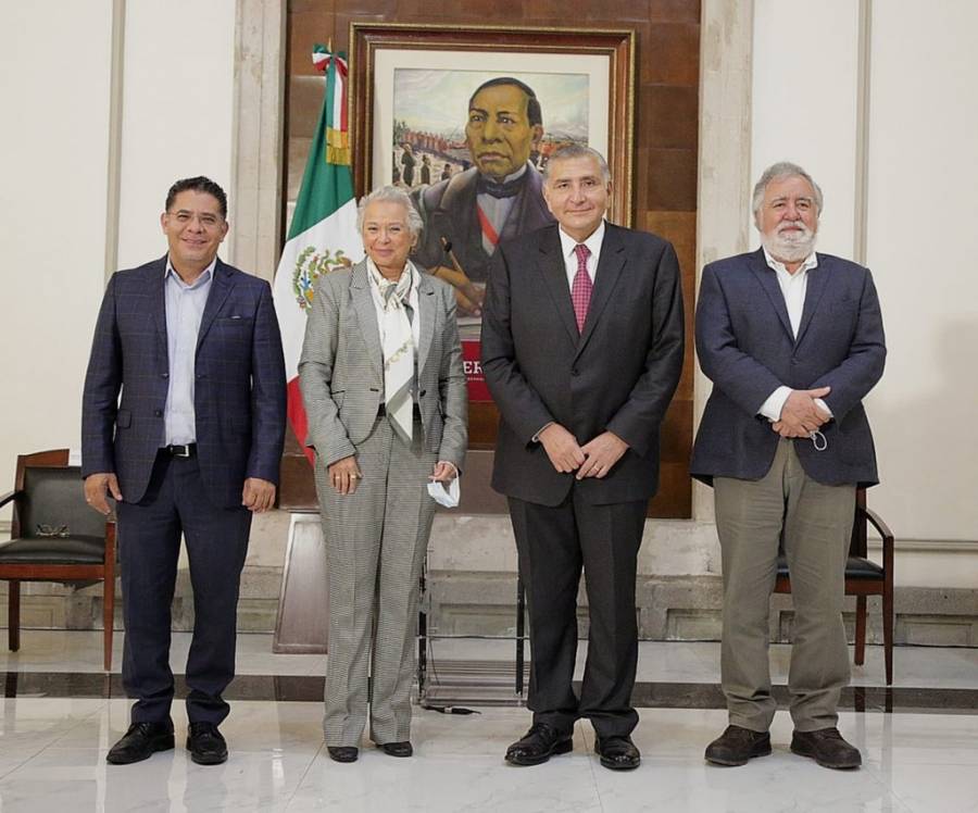 Titular de la Segob, comprometido a fortalecer la transformación de AMLO