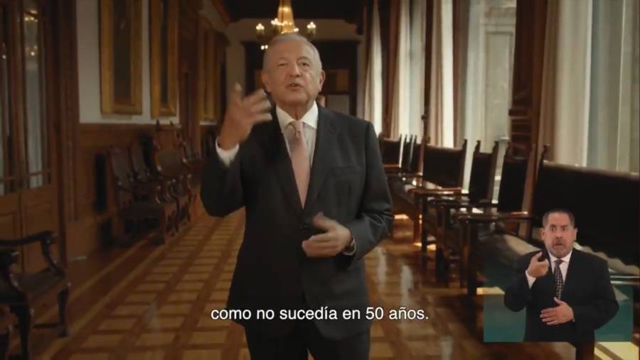 “Hechos, no palabras”, dice AMLO; presume logros económicos