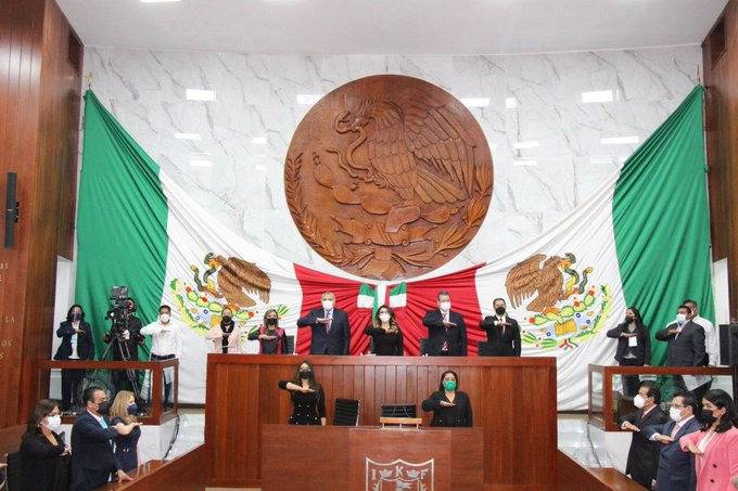 En Tlaxcala, Claudia Sheinbaum asiste a toma de protesta de la gobernadora de Lorena Cuellar