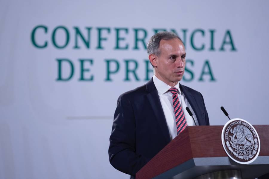 L&oacute;pez-Gatel indica que hay se&ntilde;ales claras de reducci&oacute;n de casos de covid