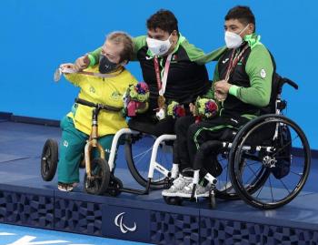 Arnulfo Castorena y Jes&uacute;s Hern&aacute;ndez ganan oro y bronce en Paral&iacute;mpicos