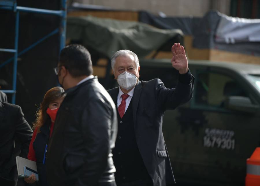 Miembros del Gabinete federal comenzaron a llegar a Palacio Nacional para el tercer informe de AMLO