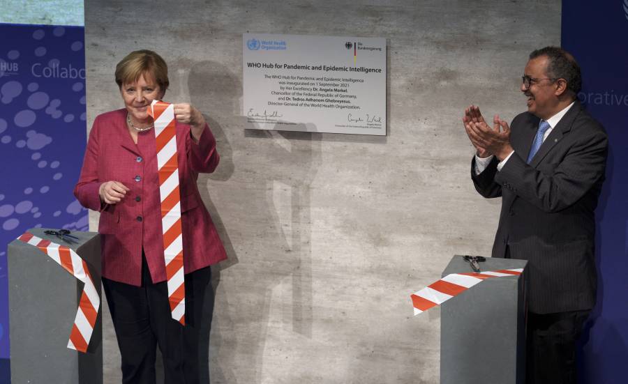 OMS inaugura en Berlín, centro de investigación y detección de epidemias