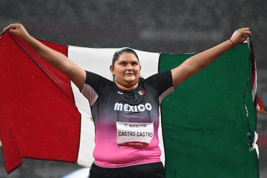 Rosa Castro gana bronce en el lanzamiento de disco en Juegos Paralímpicos de Tokio 2020