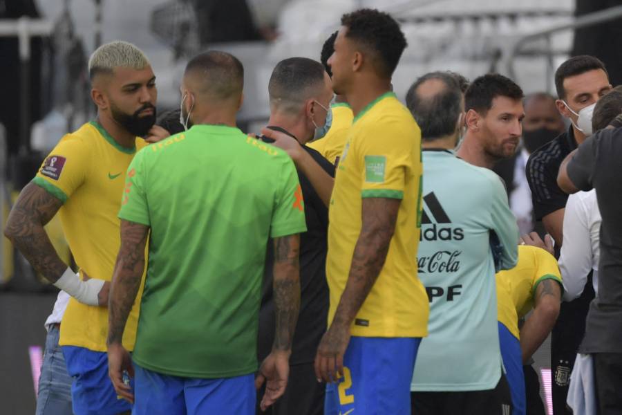 Insólito: Brasil vs Argentina suspendido por infracción sanitaria de jugadores argentinos