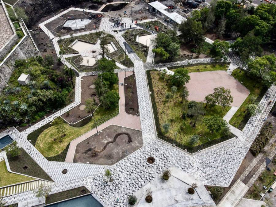 Inauguran segunda etapa de parque Cantera en Coyoacán