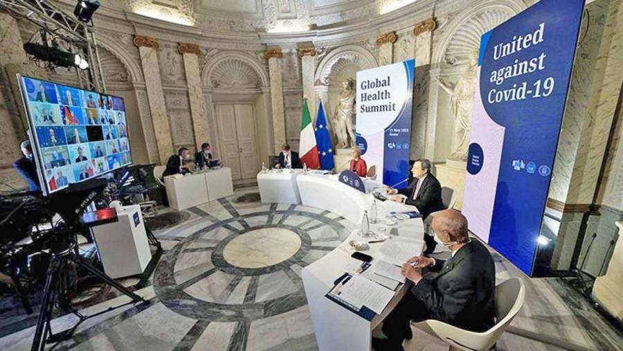 El G20 se compromete a vacunar contra Covid a 40% de la población mundial en 2021