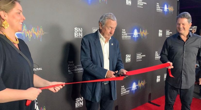 Inaugura Nick Mason exhibición de Pink Floyd en Los Ángeles