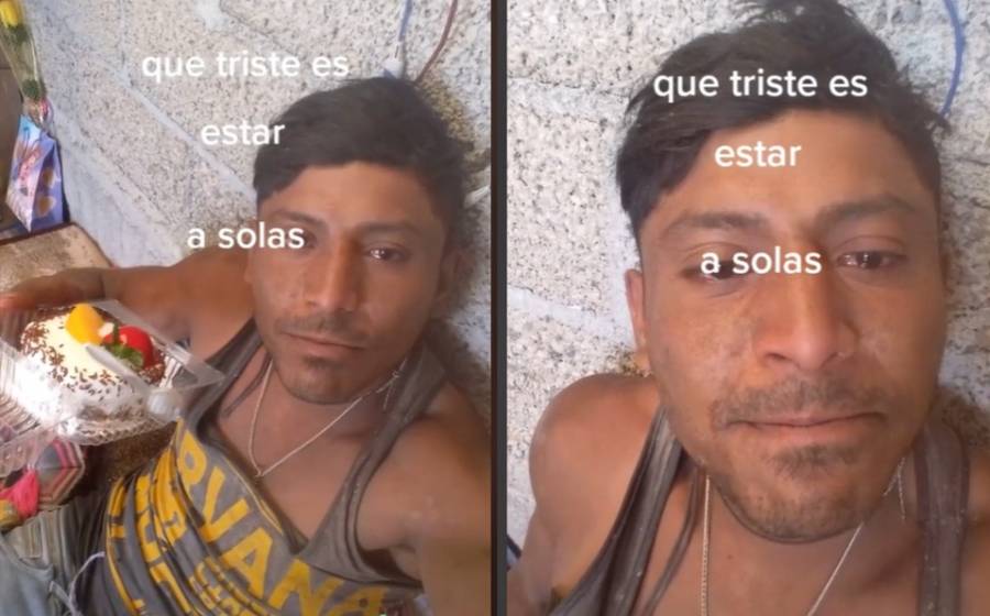 VIDEO: Alba&ntilde;il llora al festejar su cumplea&ntilde;os solo y se vuelve viral en TikTok