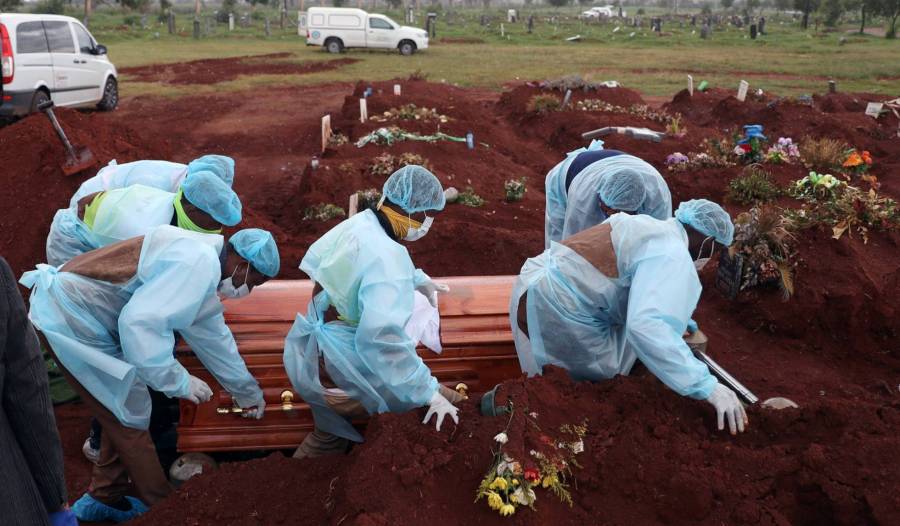 África superó los 200 mil muertos por Covid