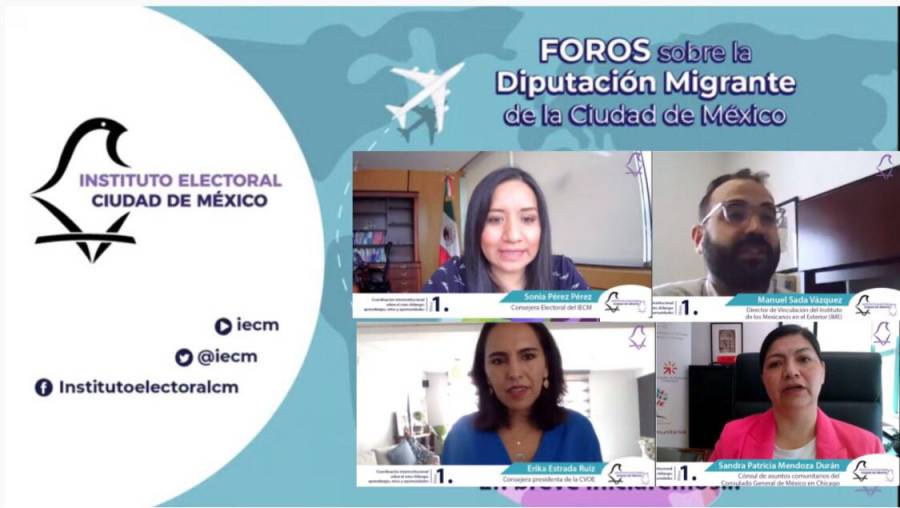 El IECM organiza foros sobre la Diputación Migrante de la Ciudad de México