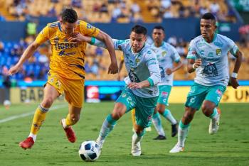 De &uacute;ltimo minuto, Tigres rescata empate ante Le&oacute;n en Liga Mx