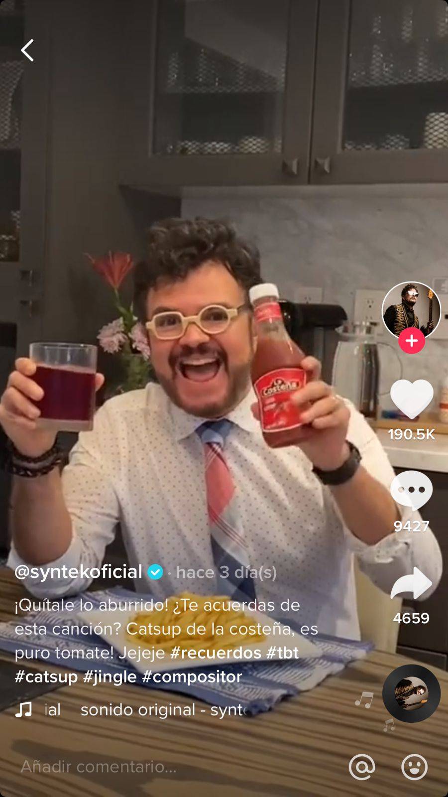 Aleks Syntek sube un TikTok y genera polémica