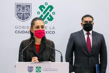 Pide Claudia Sheinbaum a nuevos alcaldes respetar el mando &uacute;nico policial