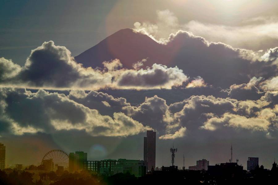 Popocatépetl vuelve a estremecerse este día