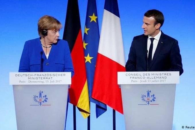 Previo a elecciones alemanas, Emmanuel Macron se reunirá con Angela Merkel