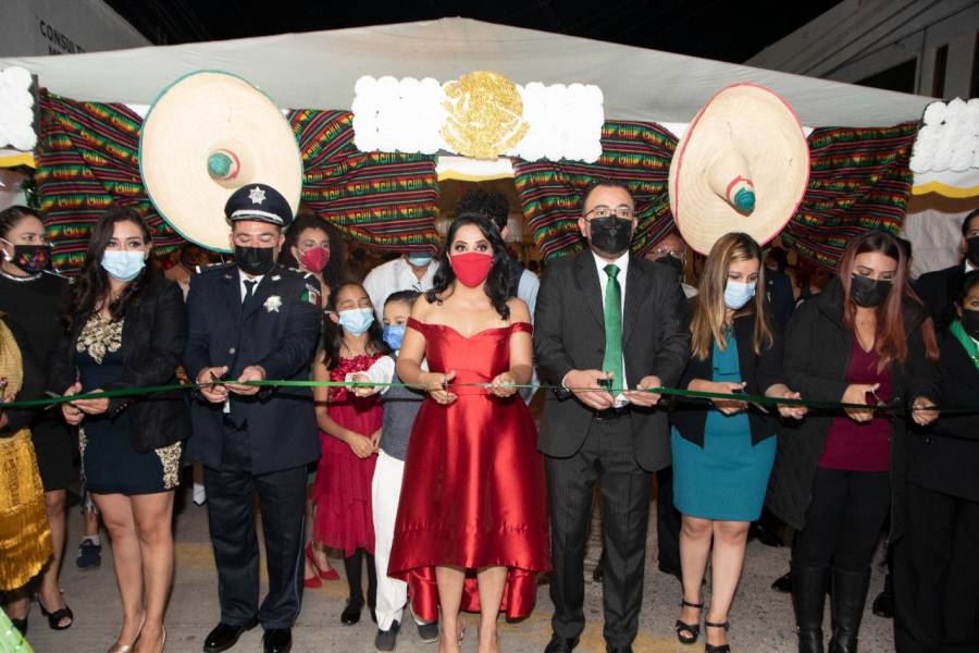 Así celebraron en Soledad de Graciano Sánchez, el tradicional Grito de Independencia