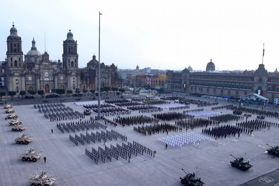 En vivo: Desfile Militar en el Zócalo de la CDMX