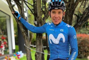 Movistar y el ciclista 'Superm&aacute;n' L&oacute;pez se separan