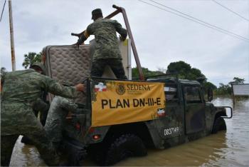Aplican Plan DN-III tras inundaciones en Querétaro