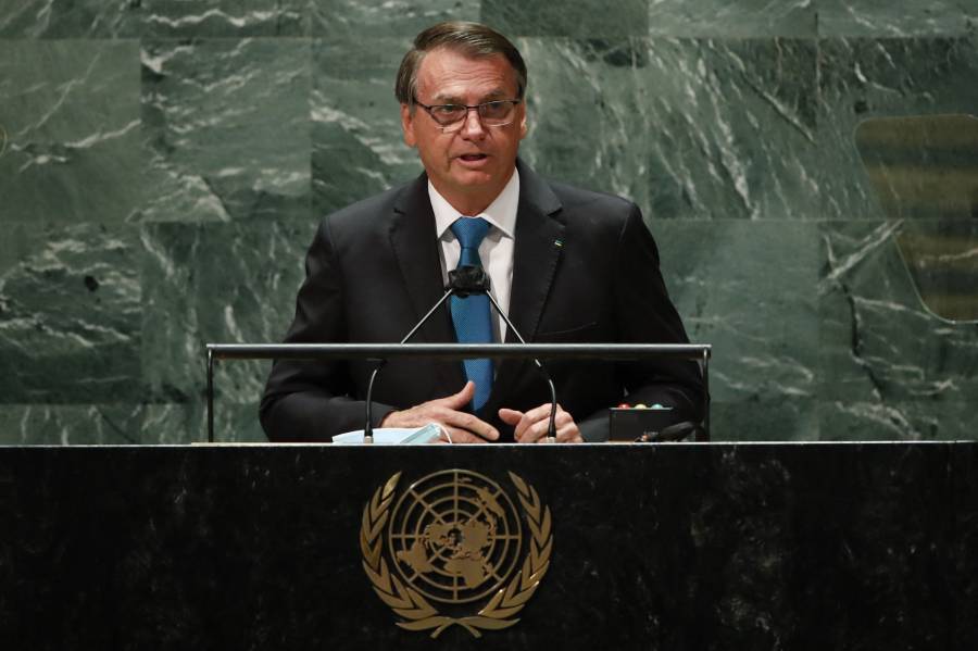 En la ONU, Bolsonaro se pronuncia en contra del pasaporte sanitario