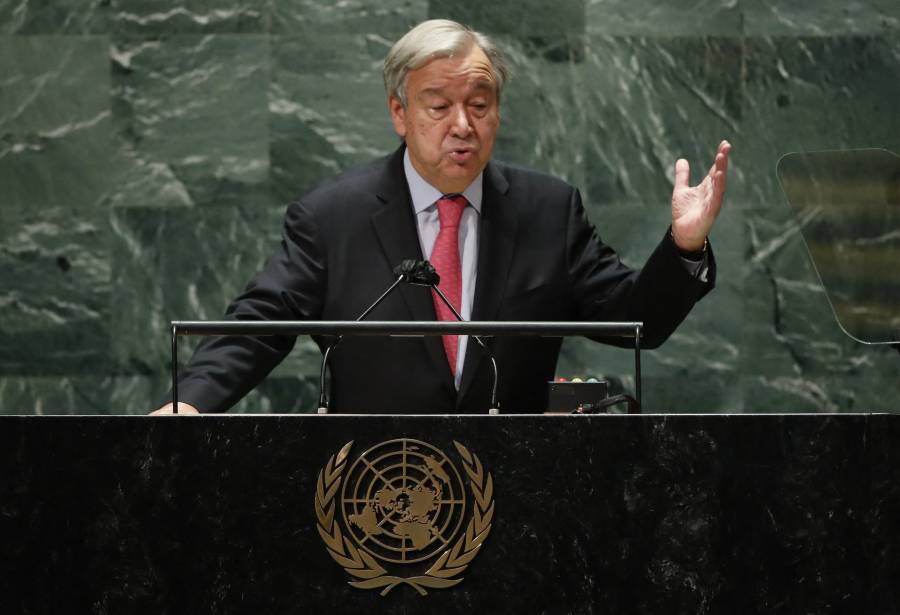 El mundo está al borde del abismo: ONU