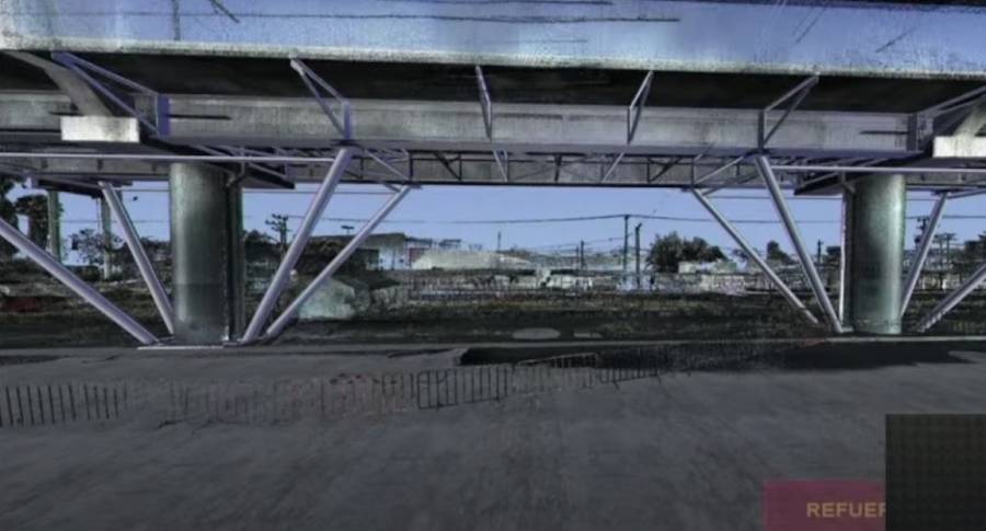 Presenta GobCDMX armadura para tramo elevado de la Línea 12 del Metro