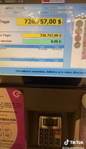 ¿Cuánto pagas de estacionamiento? ¡Una tiktoker debe 726 mil 757 pesos!