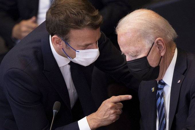 Joe Biden y Emmanuel Macron prometen restablecer la 