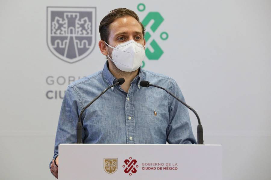 Menos decesos en la CDMX durante la tercera ola: Eduardo Clark