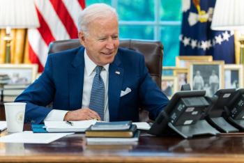Biden recibe a los l&iacute;deres de Australia, Jap&oacute;n e India