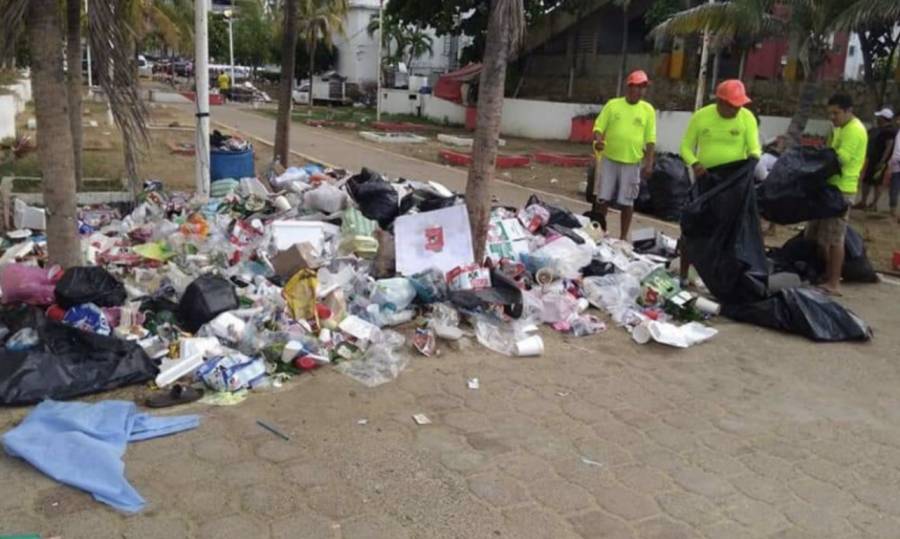 En Acapulco declaran emergencia sanitaria debido a la acumulación de basura en las calles