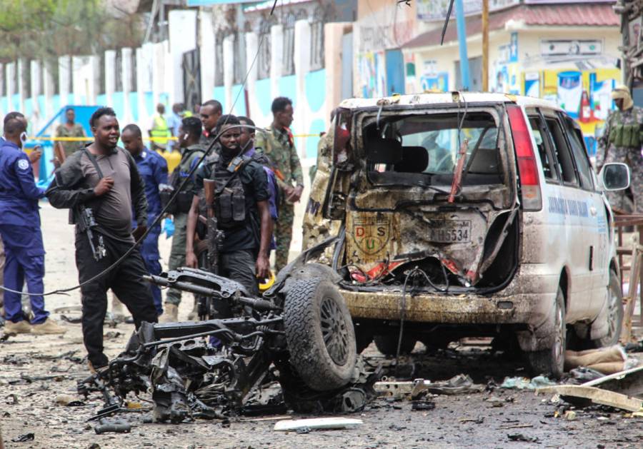 Ataque con coche bomba cerca del palacio presidencial somal&iacute; deja ocho muertos